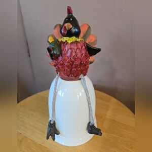 Colorful Turkey Figurine